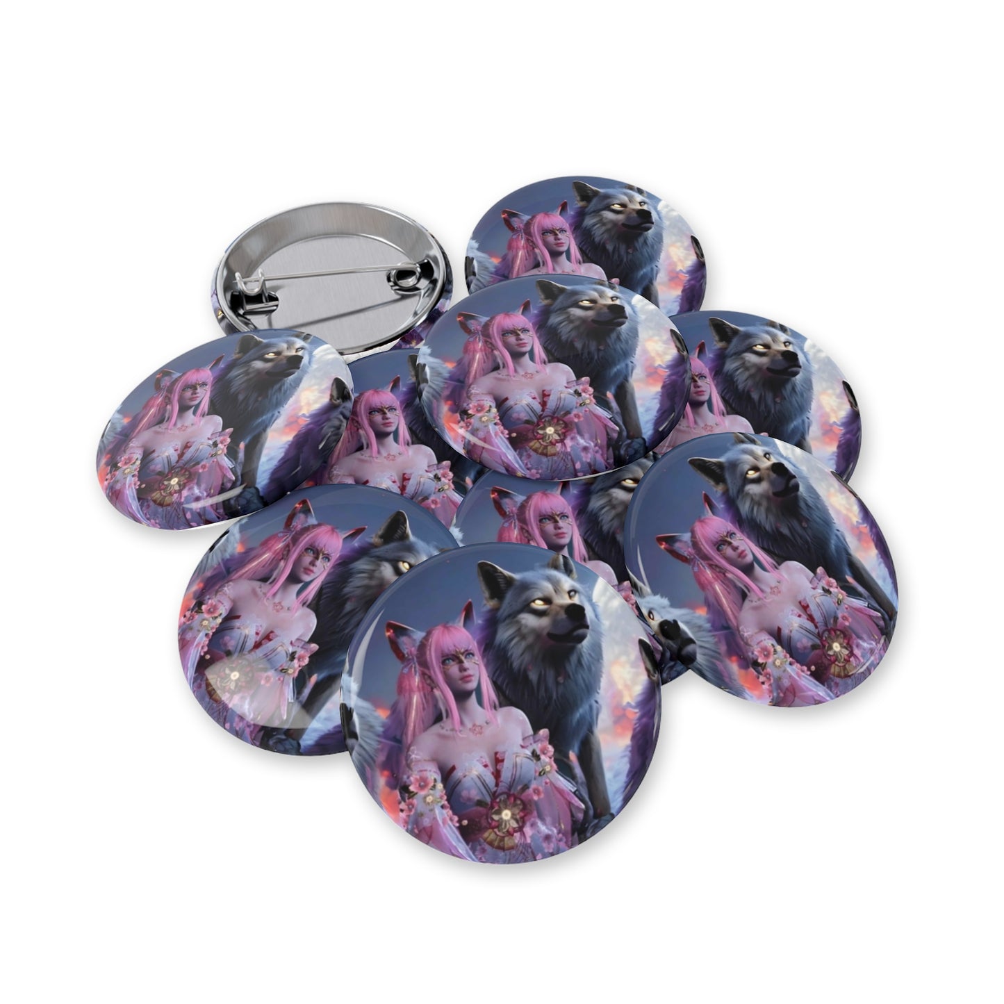 WolfgirlVS Pin