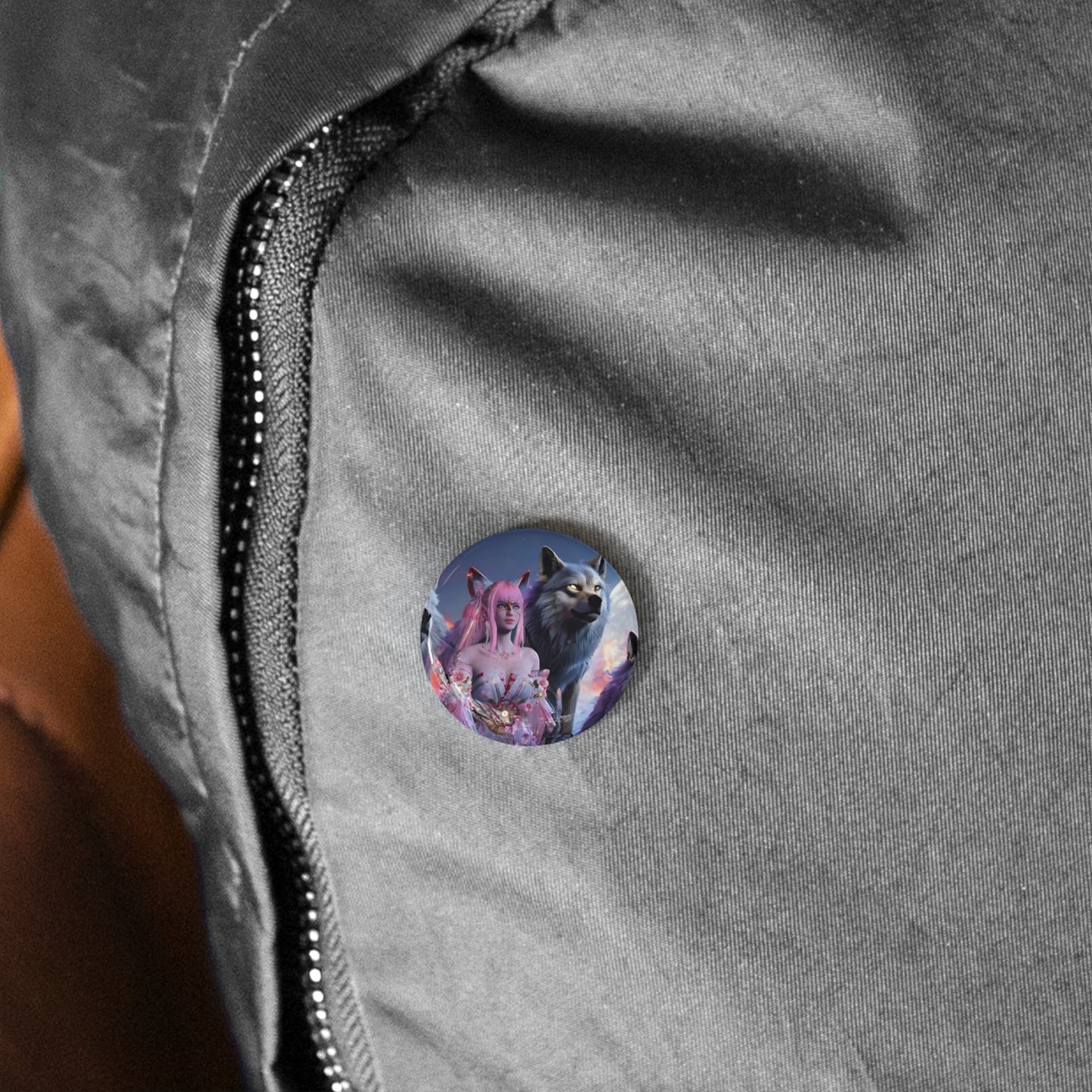 WolfgirlVS Pin