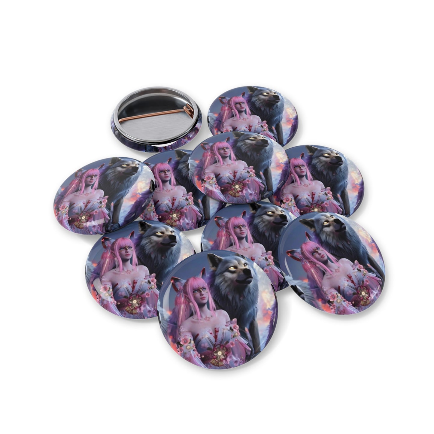 WolfgirlVS Pin
