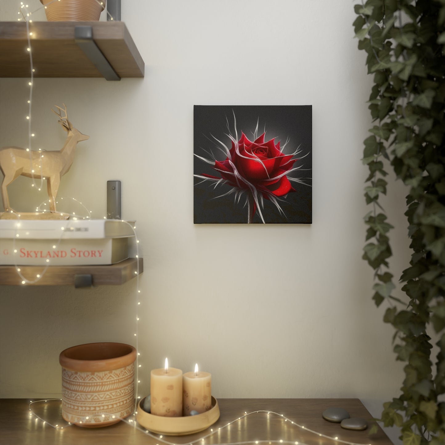 Thorn Rose Canvas