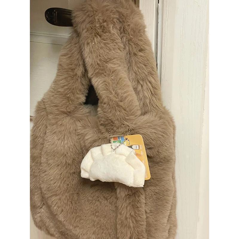 Potsticker Plush Keychain