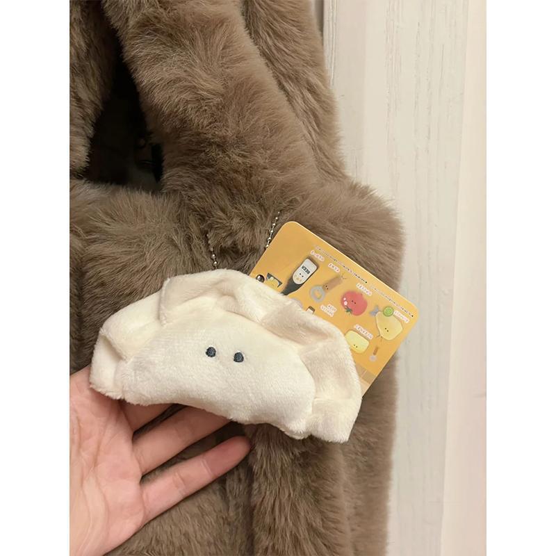 Potsticker Plush Keychain