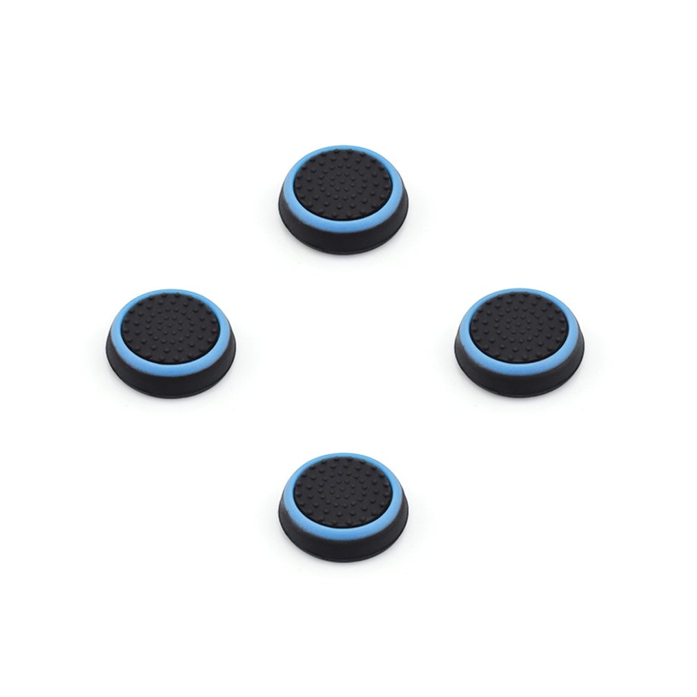 4PCS Slim Silicone Analog Thumbstick Grip Covers (2 Colors)
