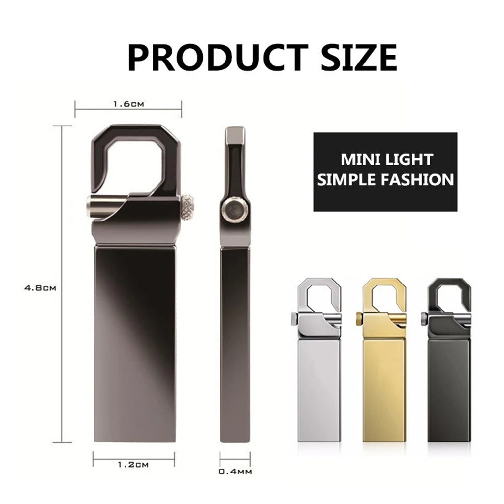 USB Flash Drive Keychain 1TB & 2TB capacity
