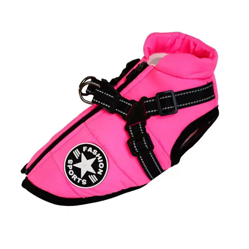 Cozy Pet Coat with Harness