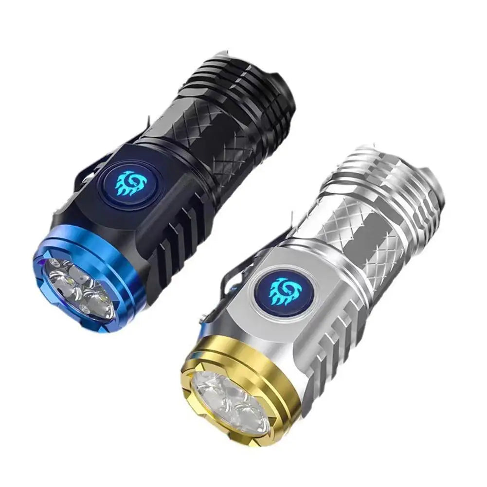 NightSun - Powerful White LED Chargeable Flashlight