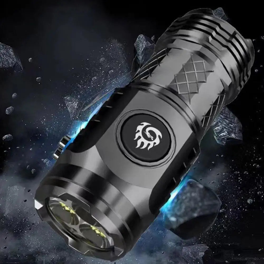 NightSun - Powerful White LED Chargeable Flashlight