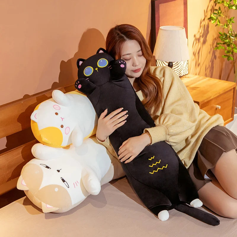 Long Cats Plush 1PC 130cm