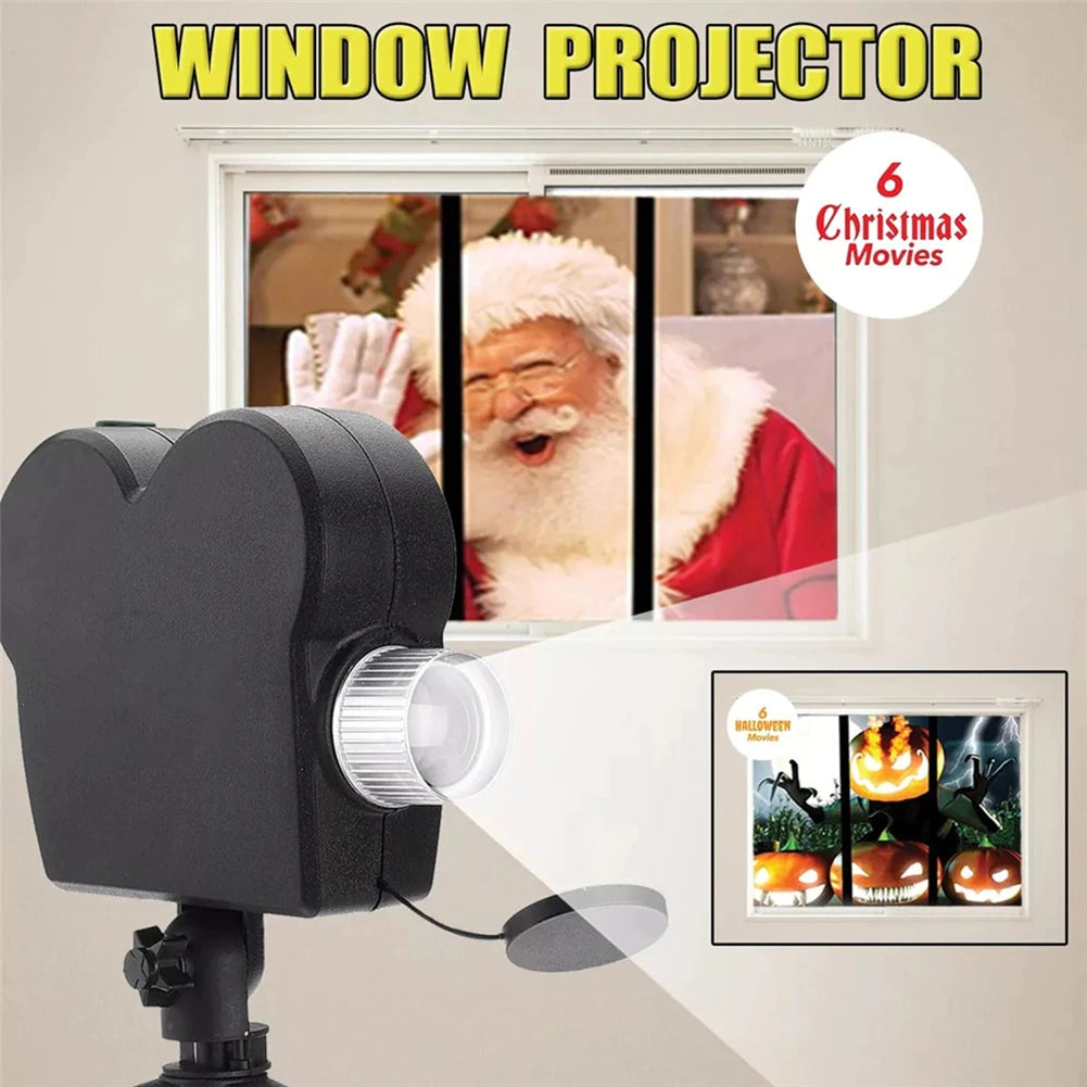 Hustle Holiday Projector