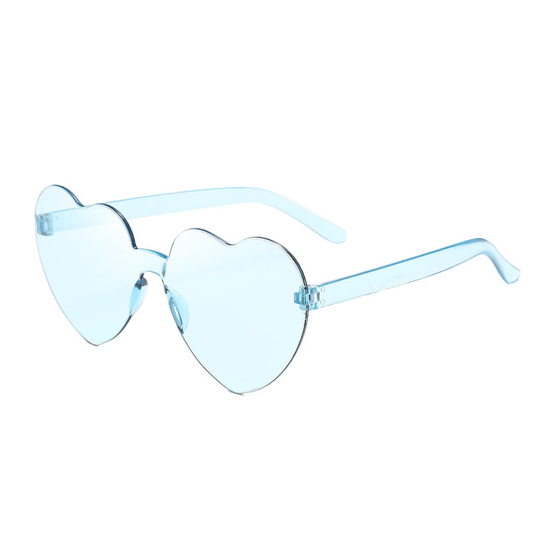 Frameless Heart Sunglasses