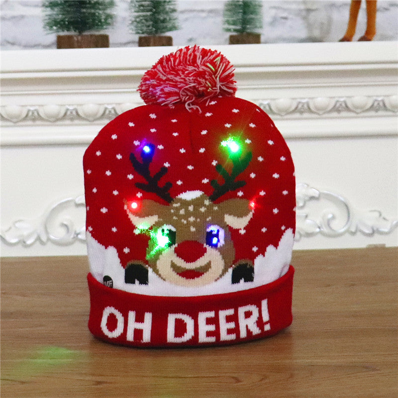 Luminous LED Festive Beanie
