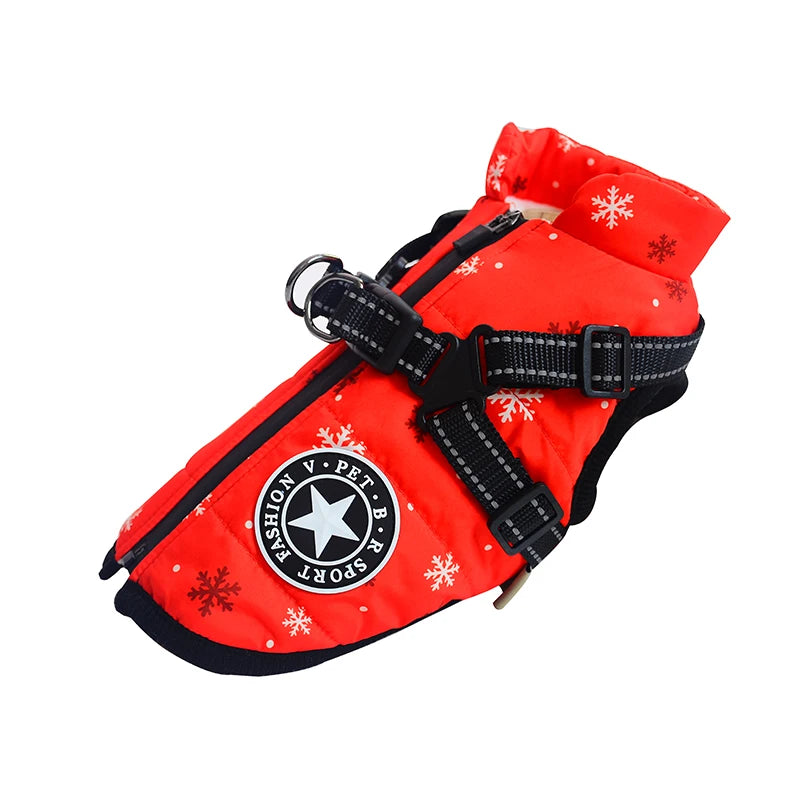 Cozy Pet Coat with Harness