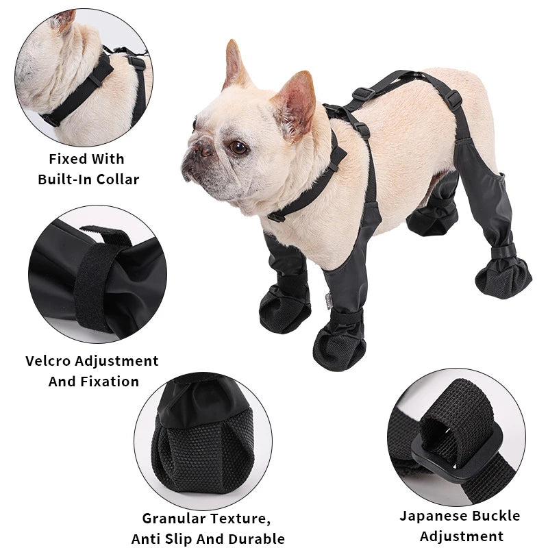 Pupwelleys Waterproof Non-Slip Dog Boots