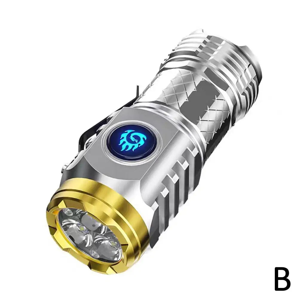 NightSun - Powerful White LED Chargeable Flashlight