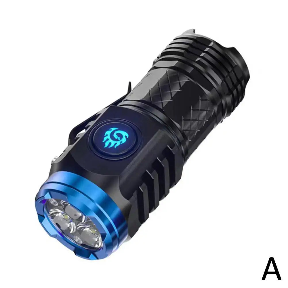 NightSun - Powerful White LED Chargeable Flashlight
