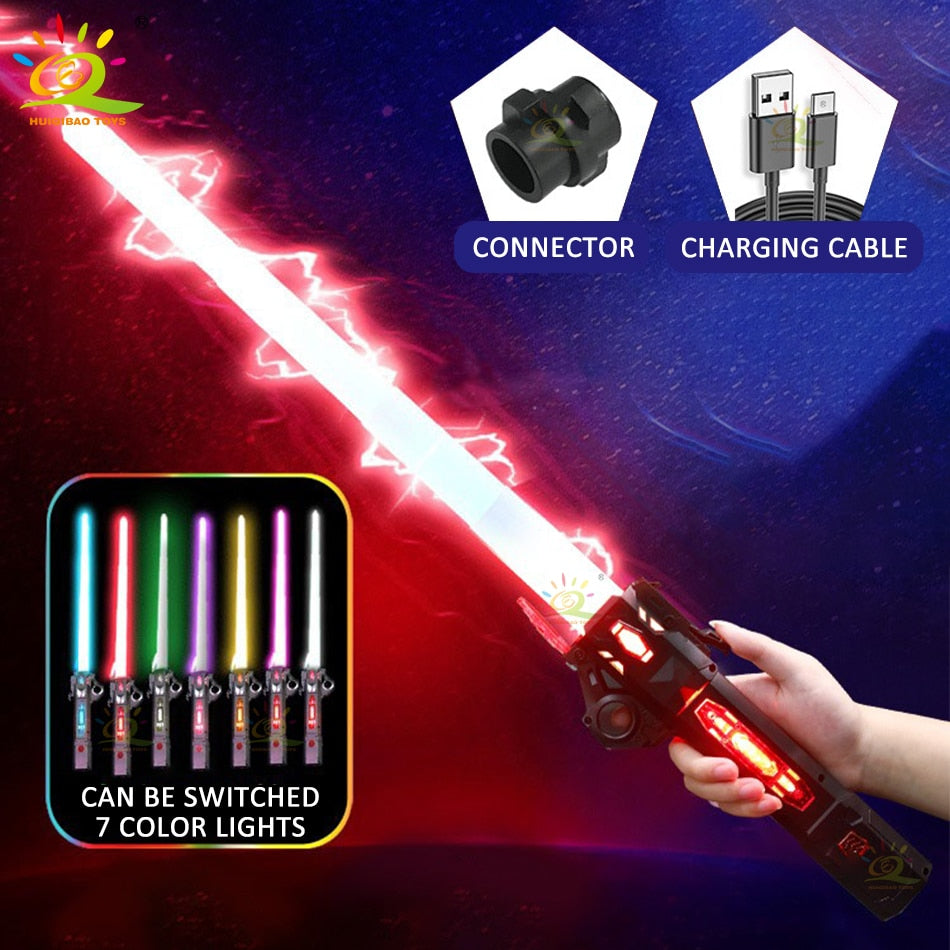 LED Retractable Luminous Sword