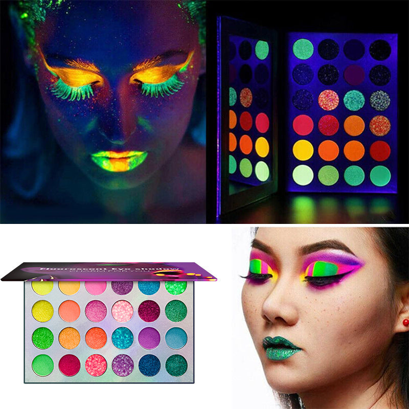 Glow Eyeshadow (UV & Glow in the dark)