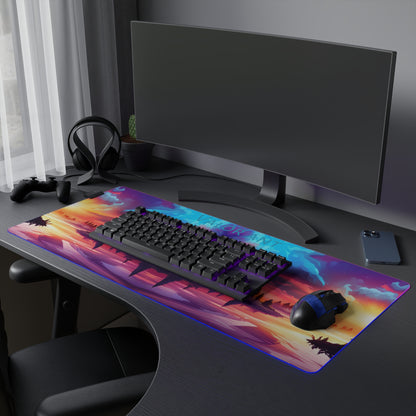 Valor Ant Island LED Gaming Mouse Pad