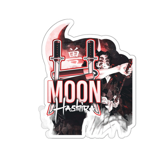Moon Hashira - Shape Cut Sticker