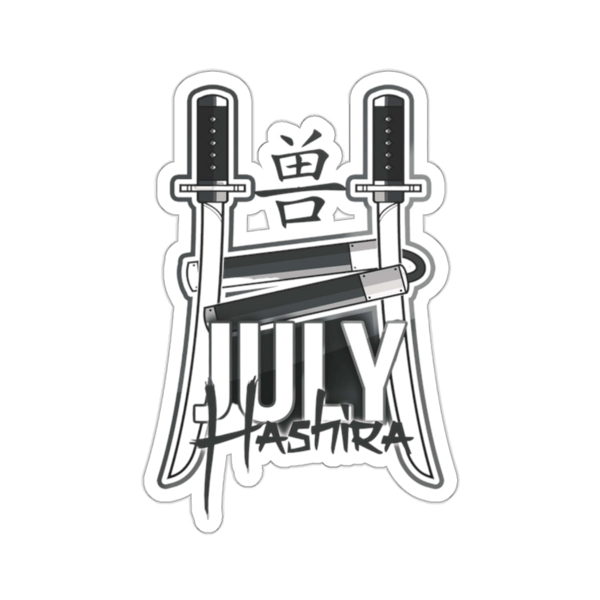 July Hashira - Shape Cut Sticker