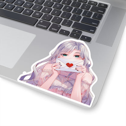 Theta_xo Heartvelope Shape Cut Stickers