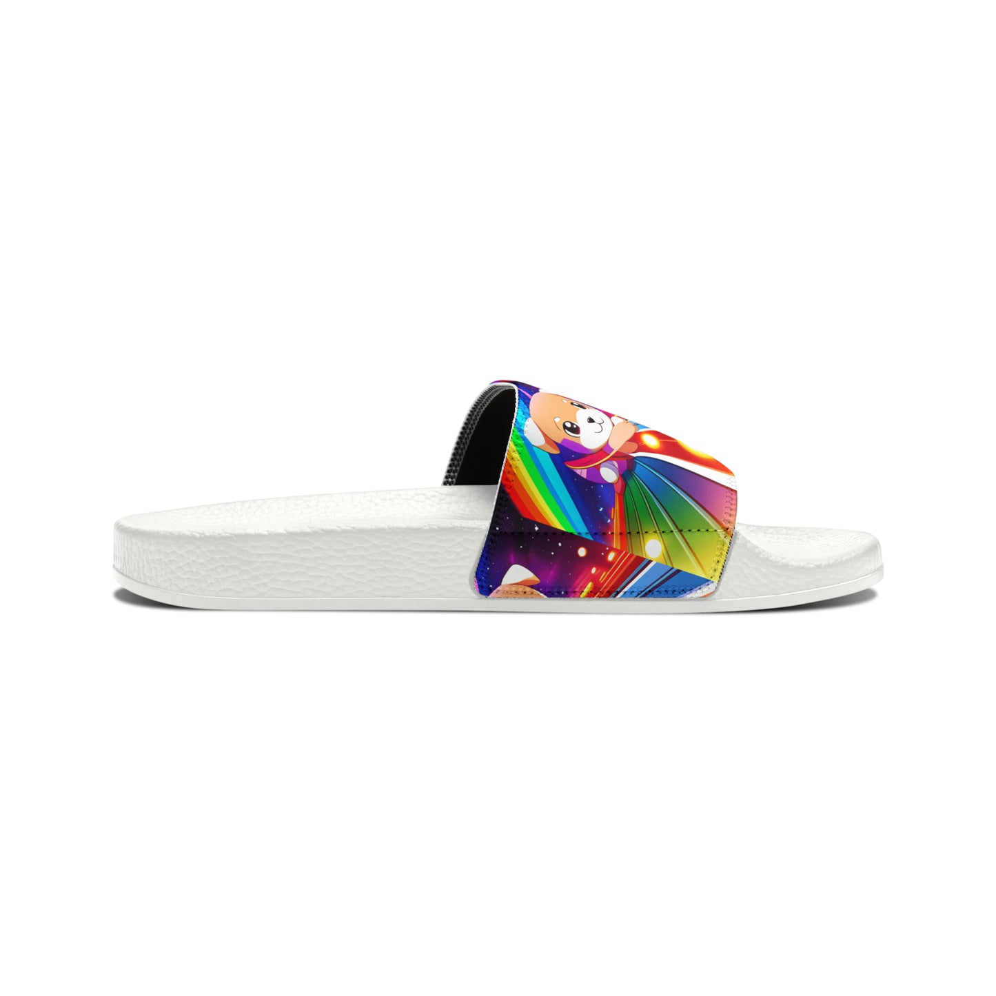 Rainbow Pups Youth Slide Sandals