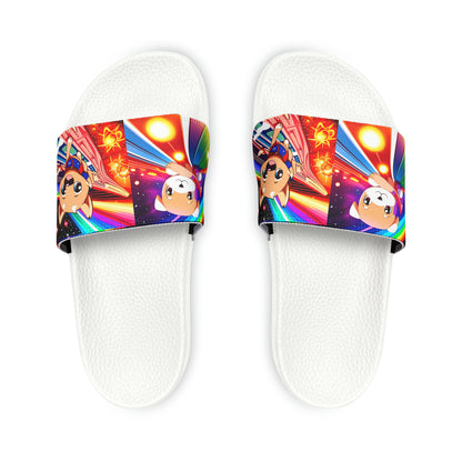 Rainbow Pups Youth Slide Sandals