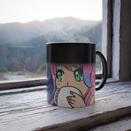 Cass And Coffee Color Morphing Mug, 11oz