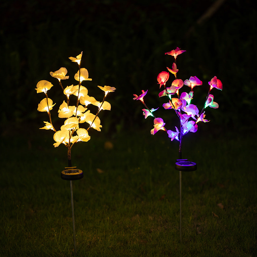 Courtyard Flowers Solar Powered Decorative Lights