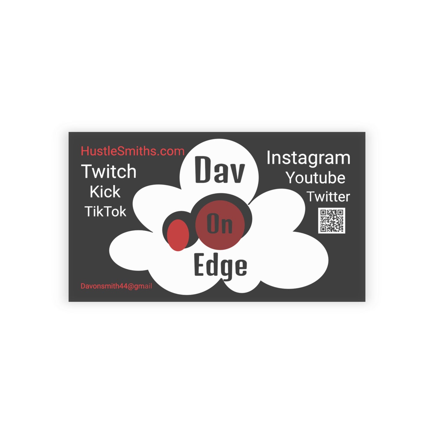 DavOnEdge Social Business Cards