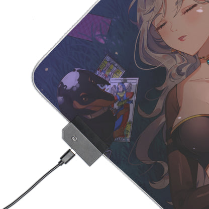 Theta & Pup LED Gaming Mouse Pad