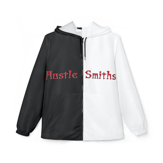 HustleSmiths B&W Windbreaker