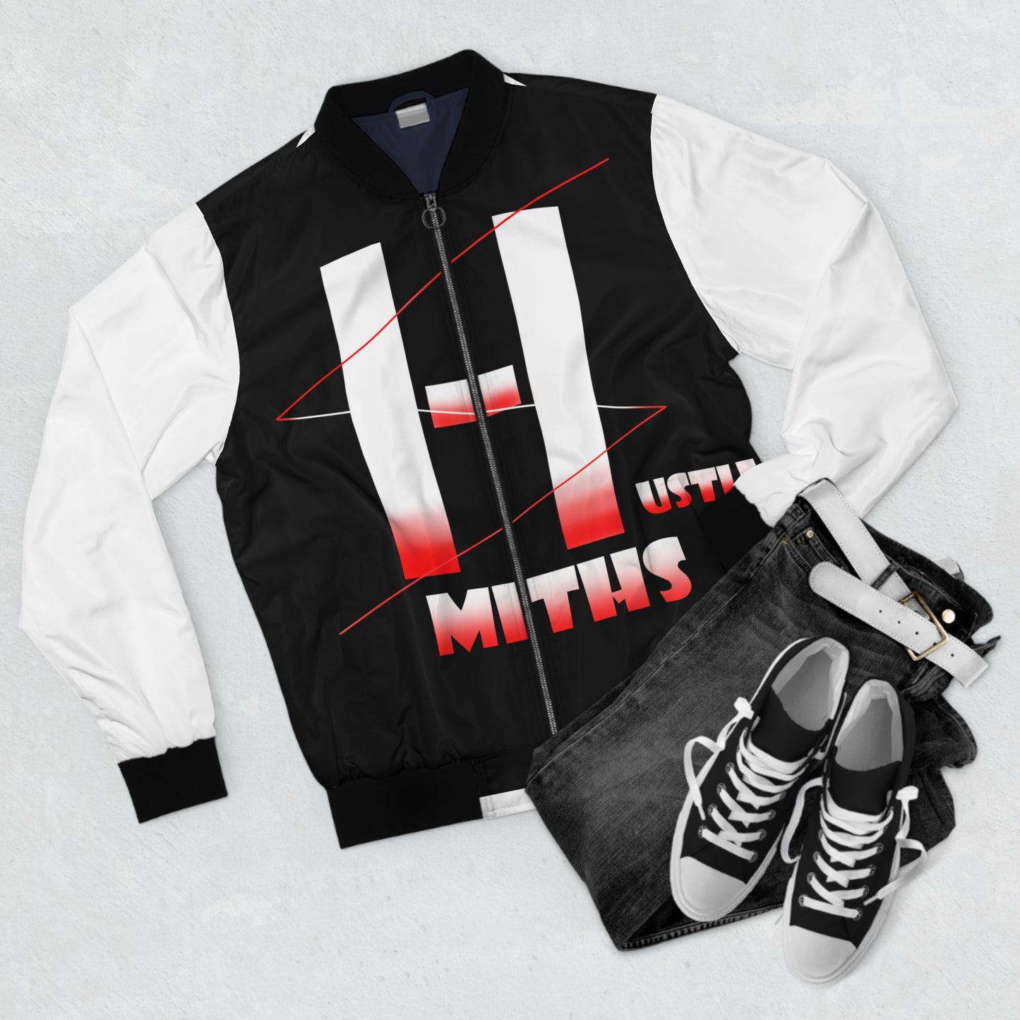 HustleSmiths V2 Men's Bomber Jacket