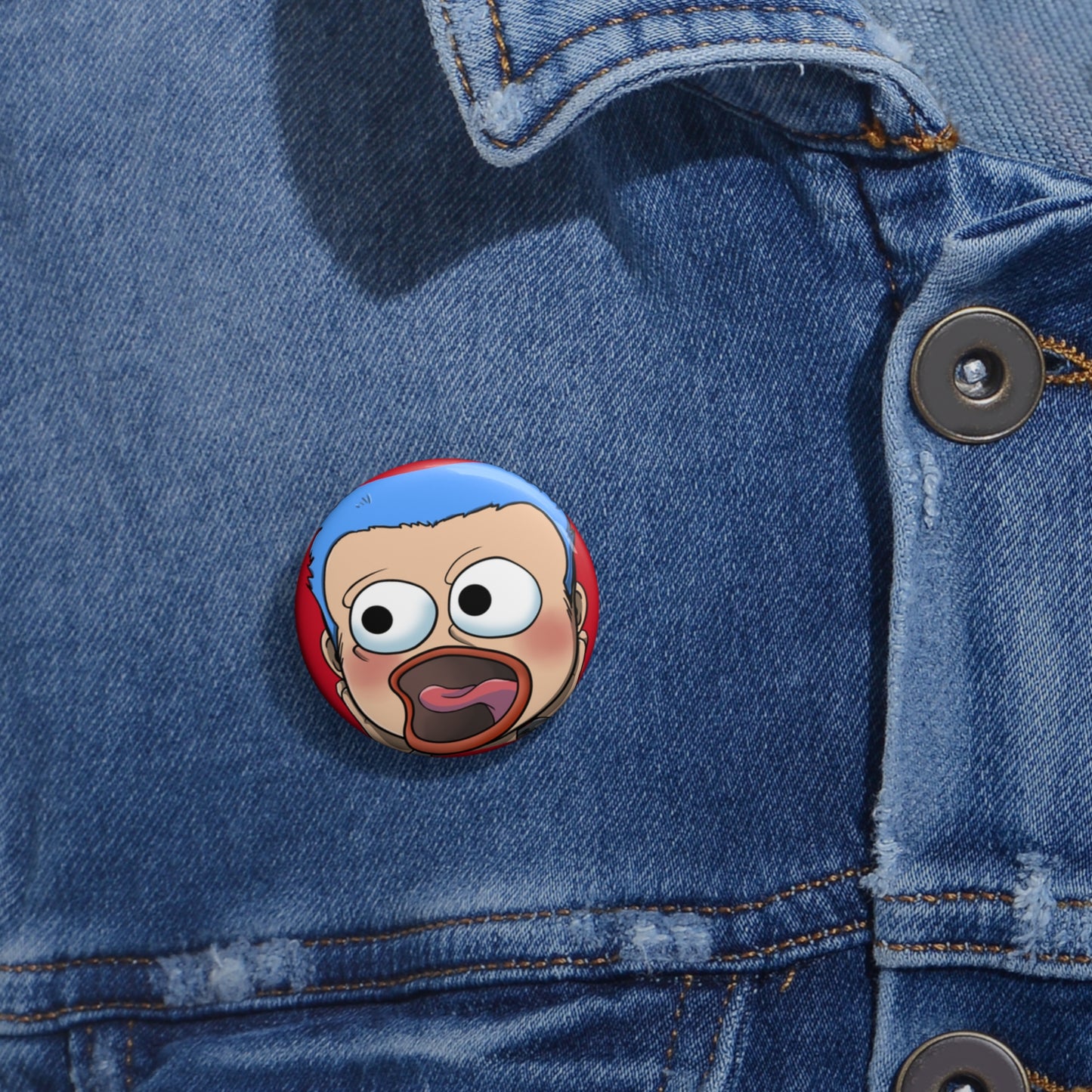 Poggy Pin Buttons - DavOnEdge