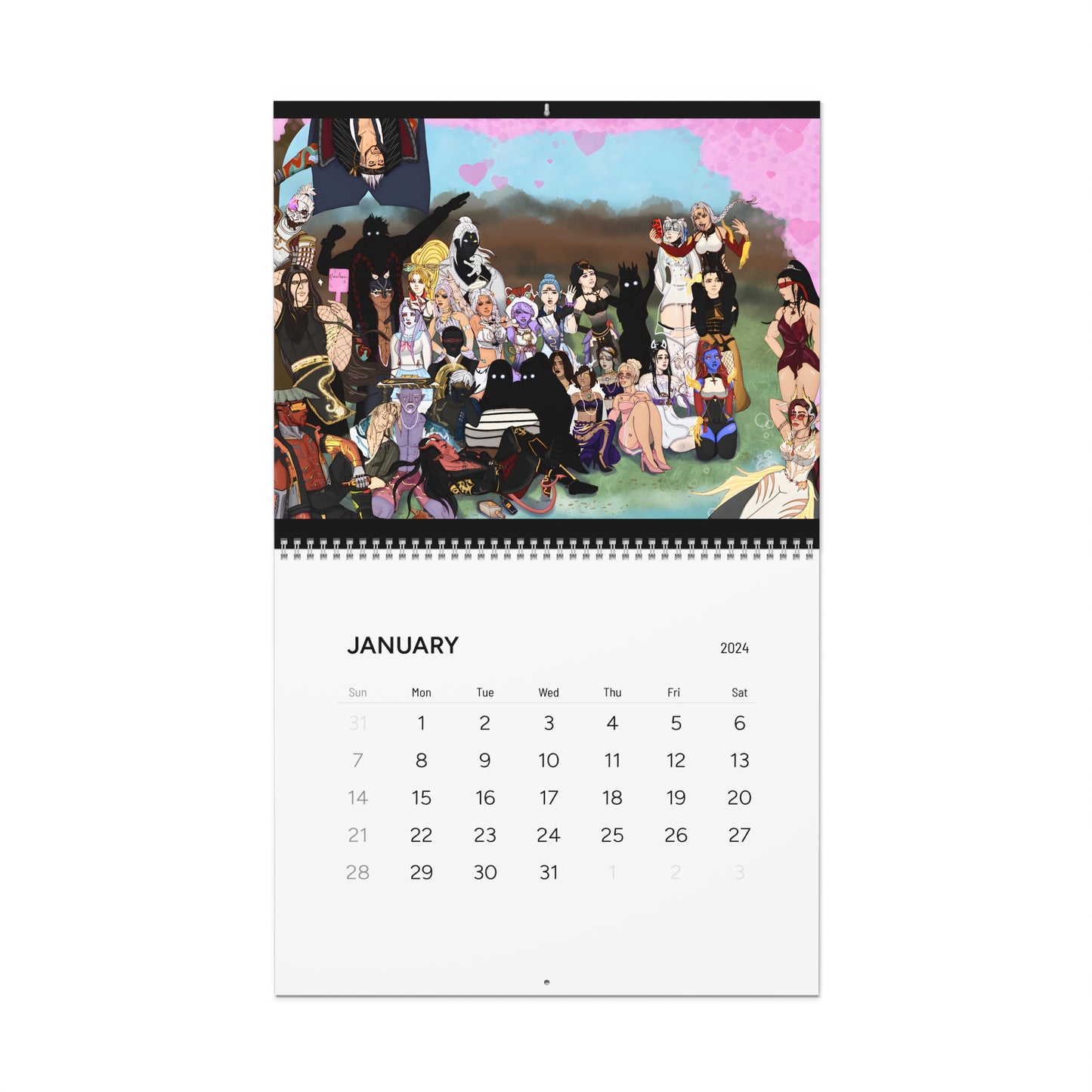 Hashira Calendar (2024)