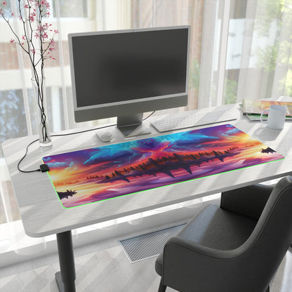 Valor Ant Island LED Gaming Mouse Pad