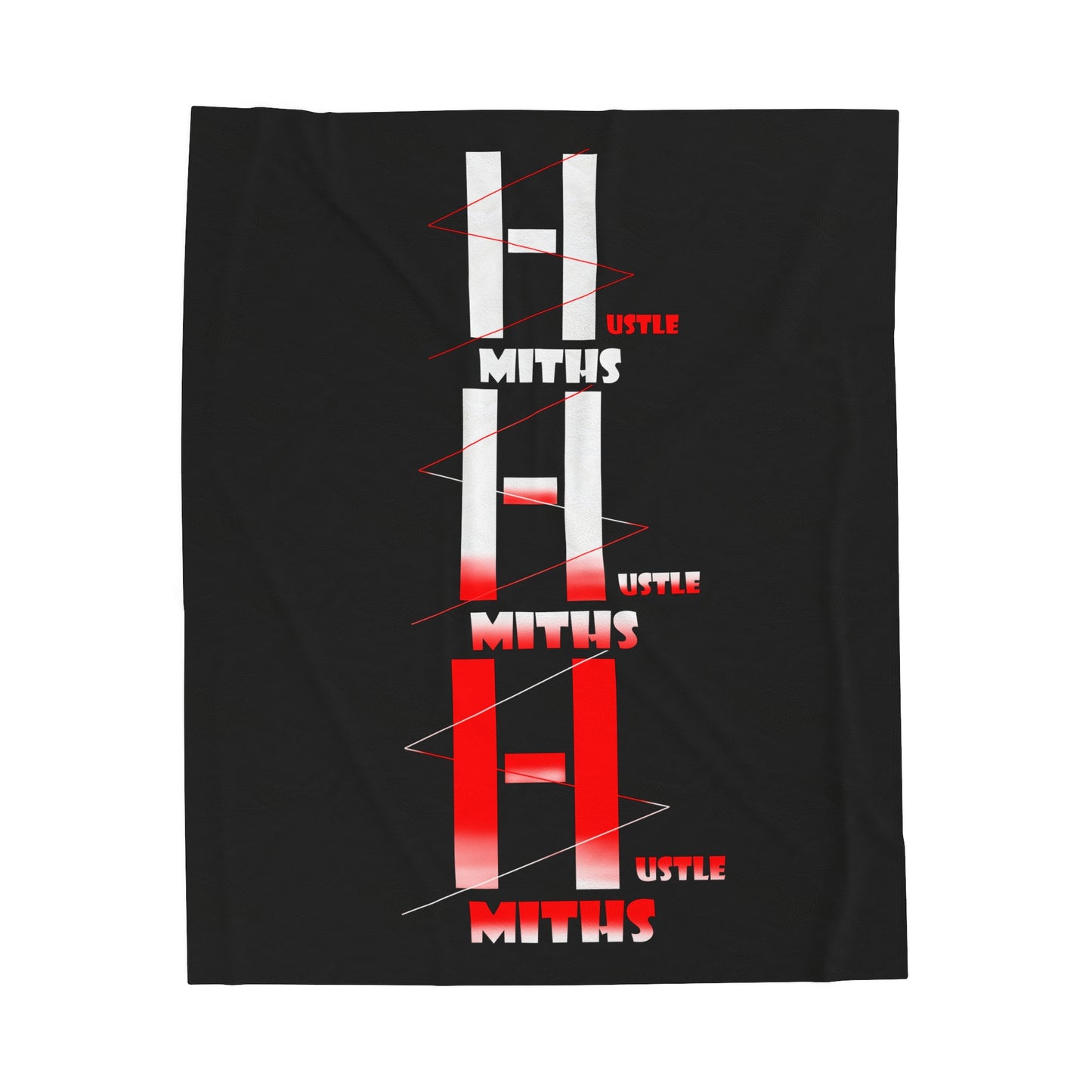 HustleSmiths Velveteen Plush Blanket