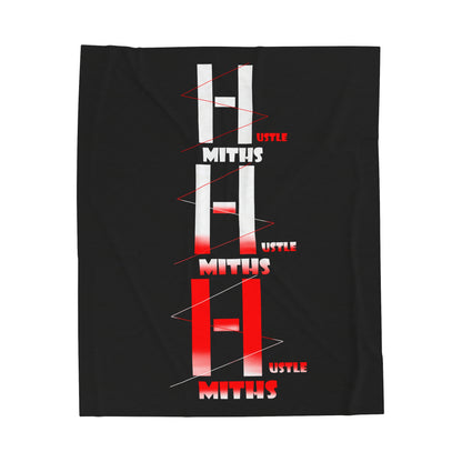 HustleSmiths Velveteen Plush Blanket