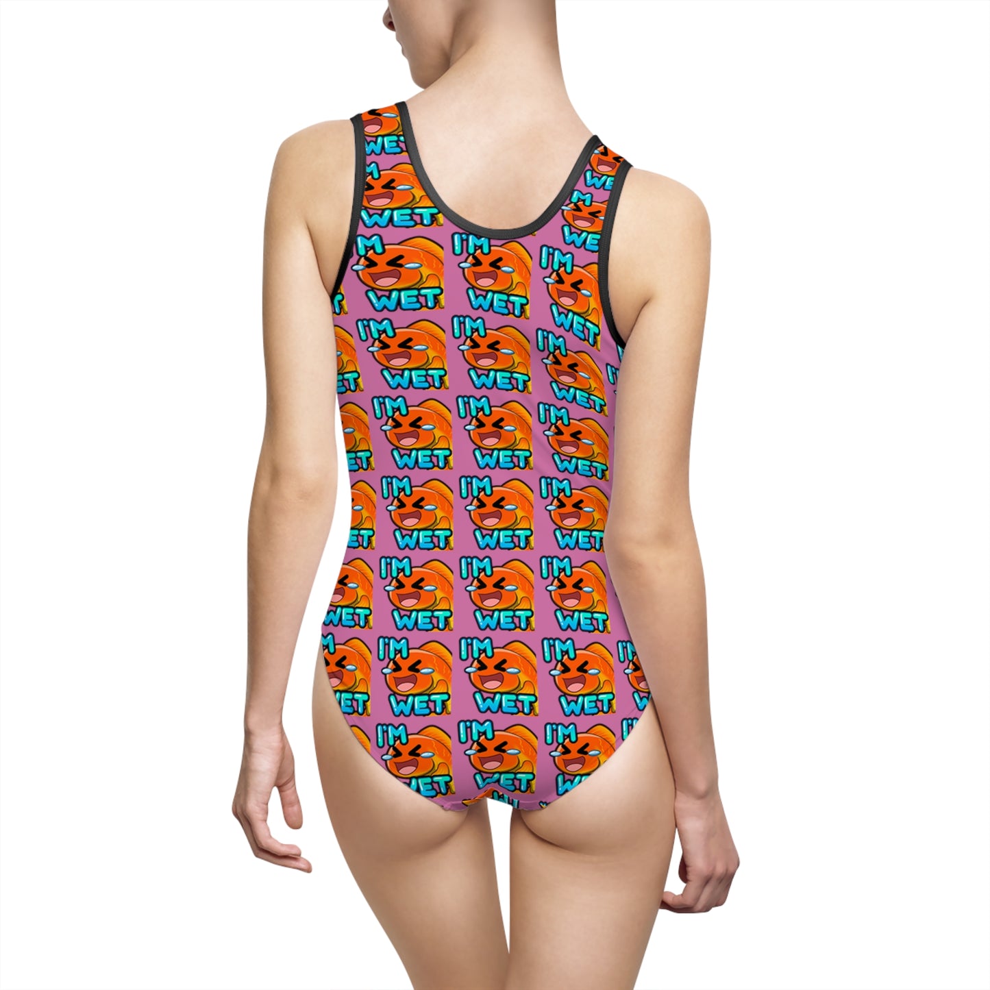 The Wettest Women's One-Piece Swimsuit