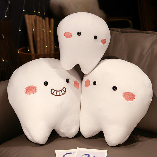 Tooth Plushie Pillow