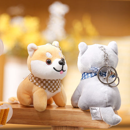 Puppy Plush Keychain (Rocky & Brocky)