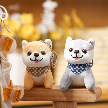 Puppy Plush Keychain (Rocky & Brocky)