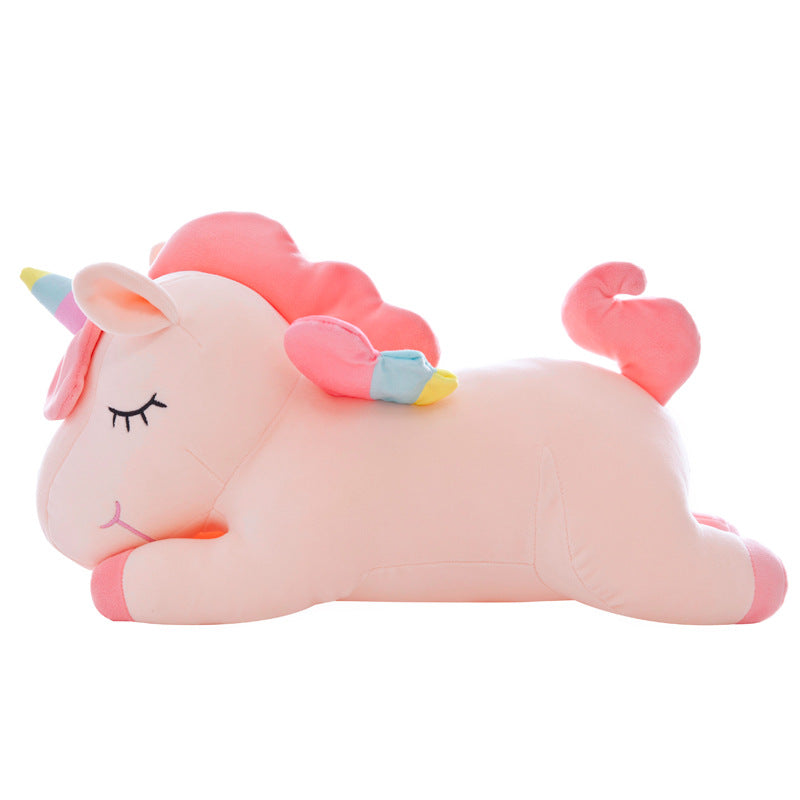 Winged Rainbow Unicorn Plush