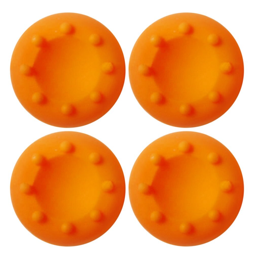 4PCS Slim Silicone Analog Thumbstick Grips Cover For Xbox PS3/PS4/PS4 (2 Colors)