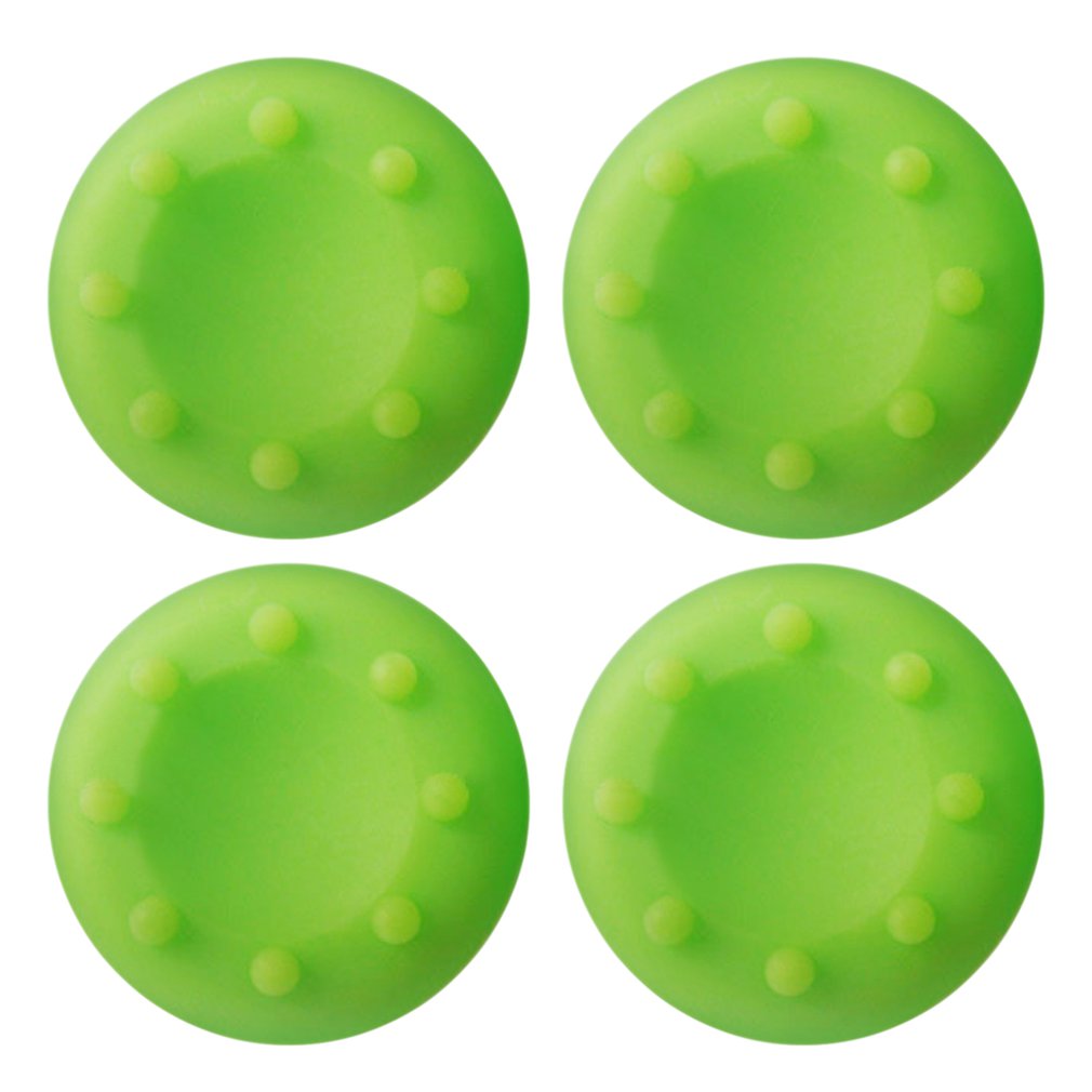 4PCS Slim Silicone Analog Thumbstick Grips Cover For Xbox PS3/PS4/PS4 (2 Colors)