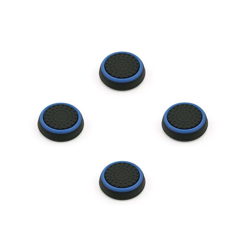 4PCS Slim Silicone Analog Thumbstick Grips Cover For Xbox PS3/PS4/PS4 (2 Colors)