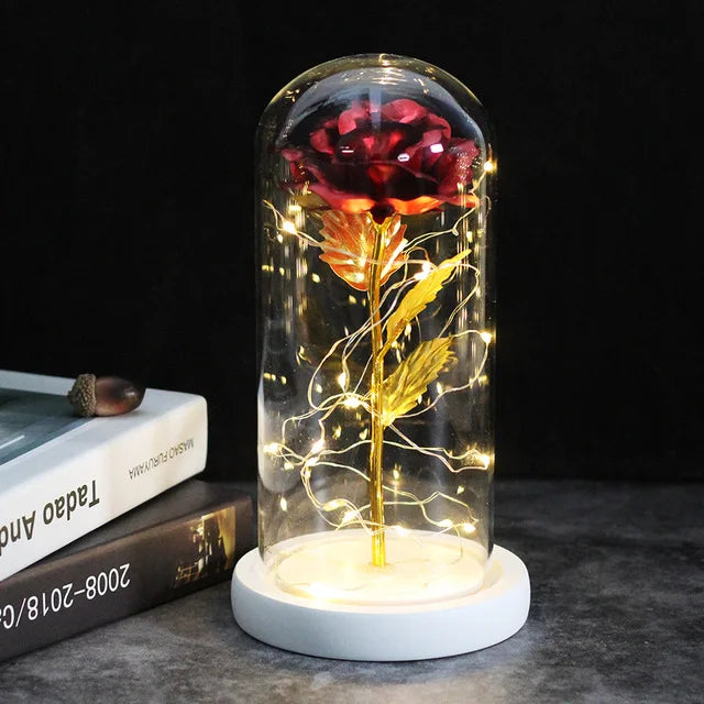 LED Enchanted Rose