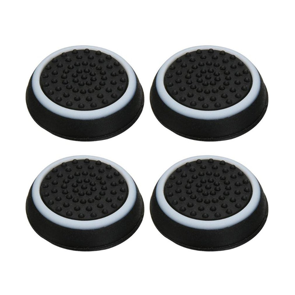 4PCS Slim Silicone Analog Thumbstick Grips Cover For Xbox PS3/PS4/PS4 (2 Colors)