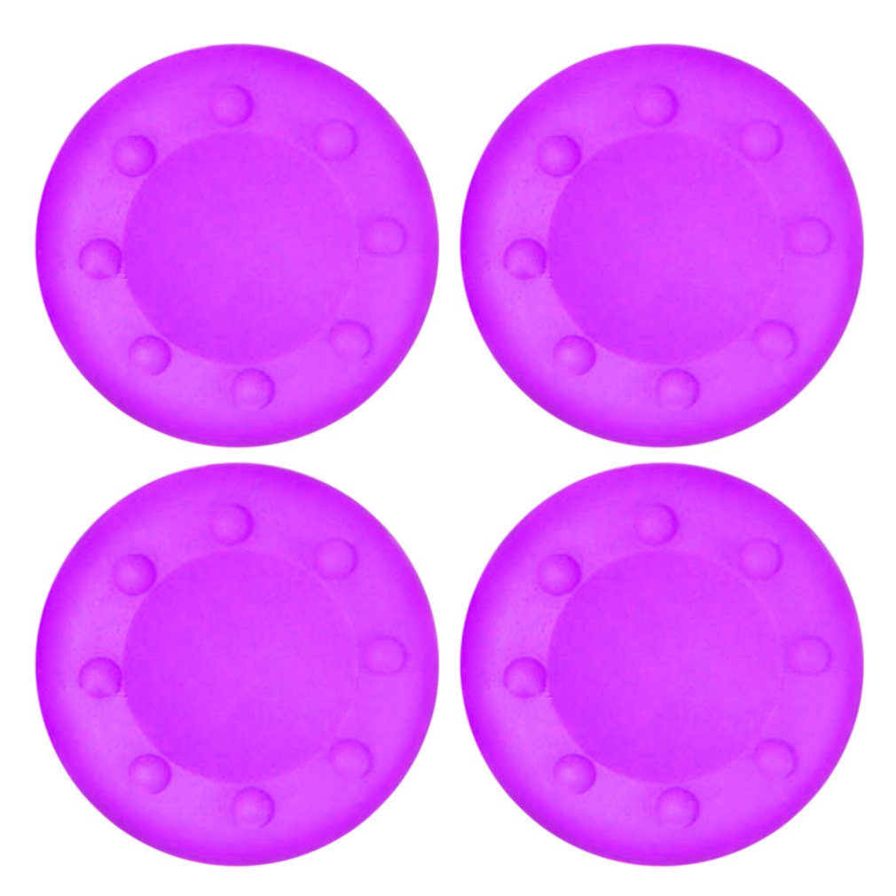 4PCS Slim Silicone Analog Thumbstick Grips Cover For Xbox PS3/PS4/PS4 (2 Colors)