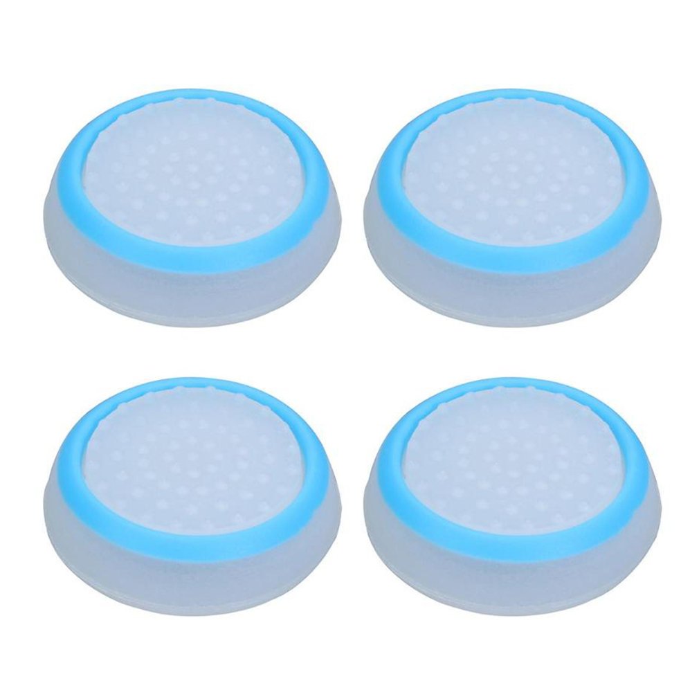 4PCS Slim Silicone Analog Thumbstick Grips Cover For Xbox PS3/PS4/PS4 (2 Colors)